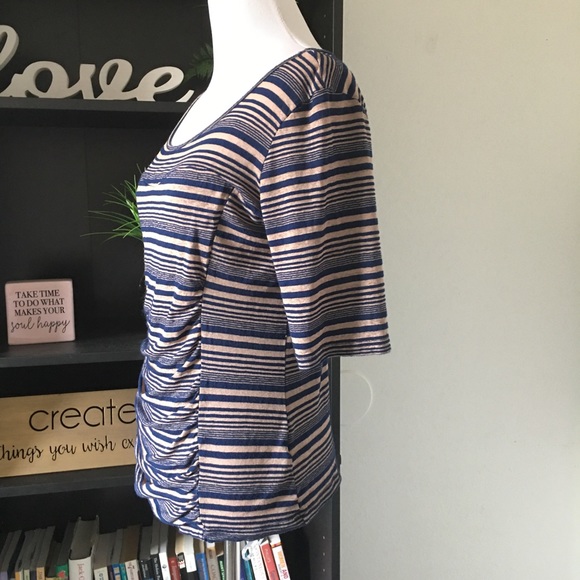 ✨️4/$25 SALE✨️PLEIONE stripe top. MP - Picture 5 of 9